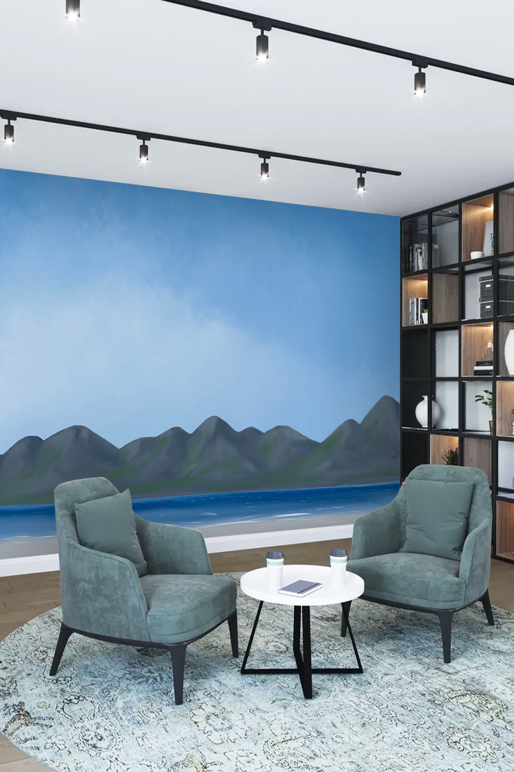 Dağ Manzaralı Duvar Kağıdı - Görsel 2