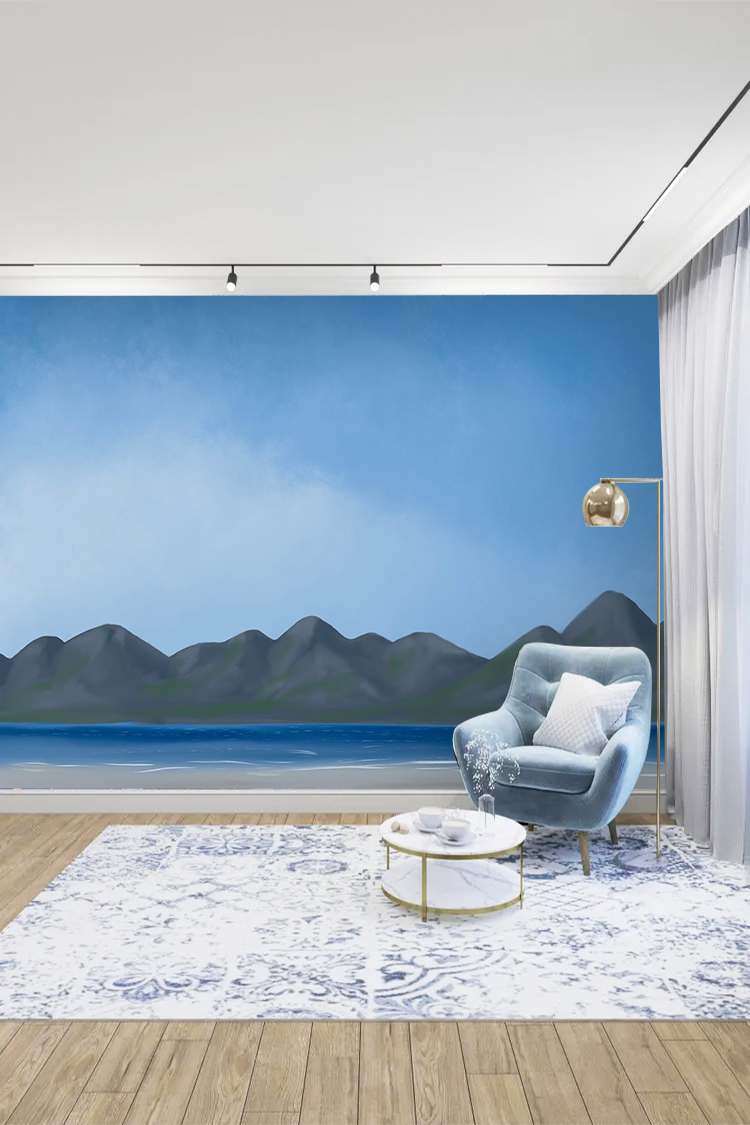 Dağ Manzaralı Duvar Kağıdı