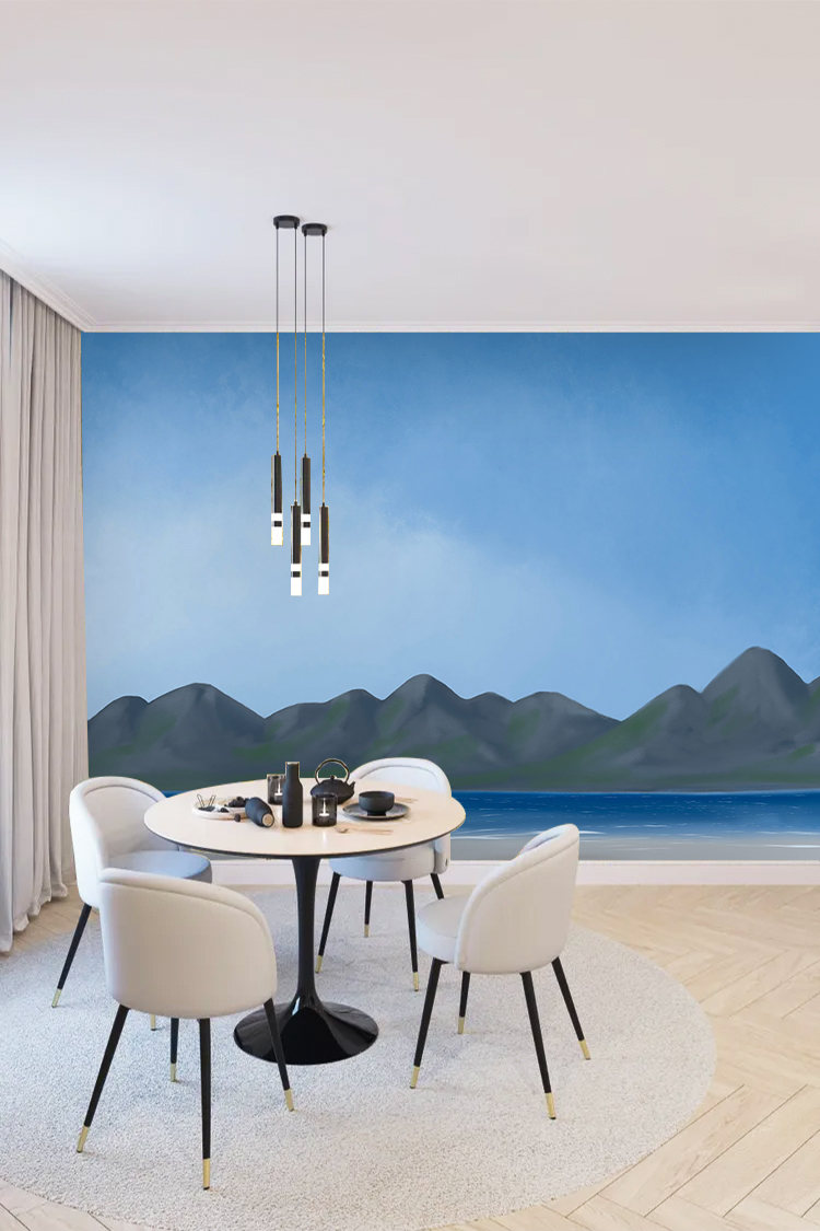 Dağ Manzaralı Duvar Kağıdı - Görsel 4