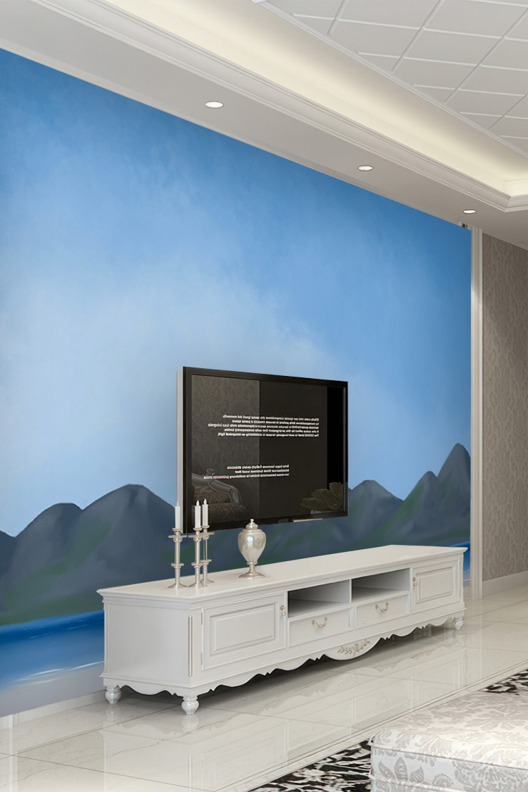 Dağ Manzaralı Duvar Kağıdı - Görsel 6