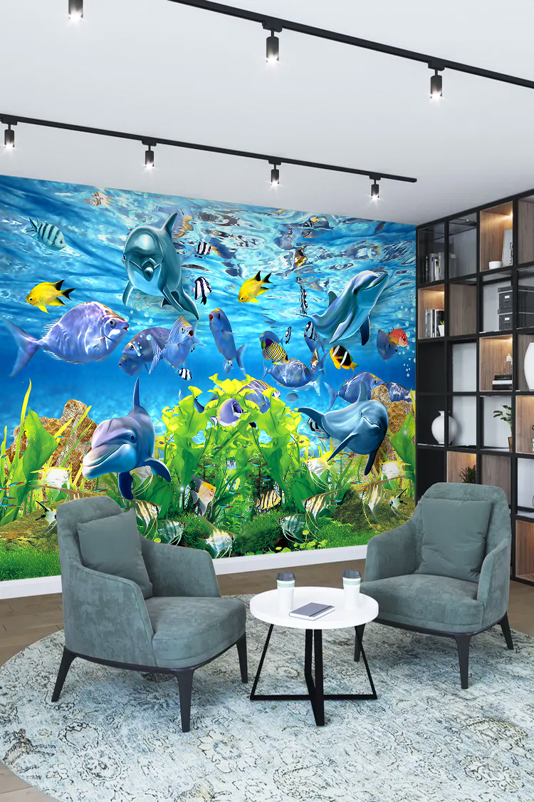 Canlı Renklerde Mercanlar ve Balıklar