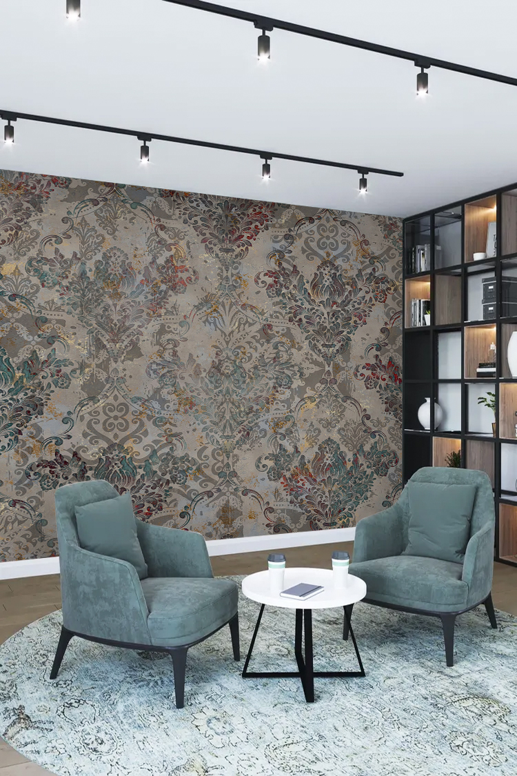 Antik Desenli Duvar Kağıdı - Görsel 2