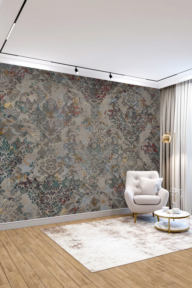 Antik Desenli Duvar Kağıdı - Görsel 4