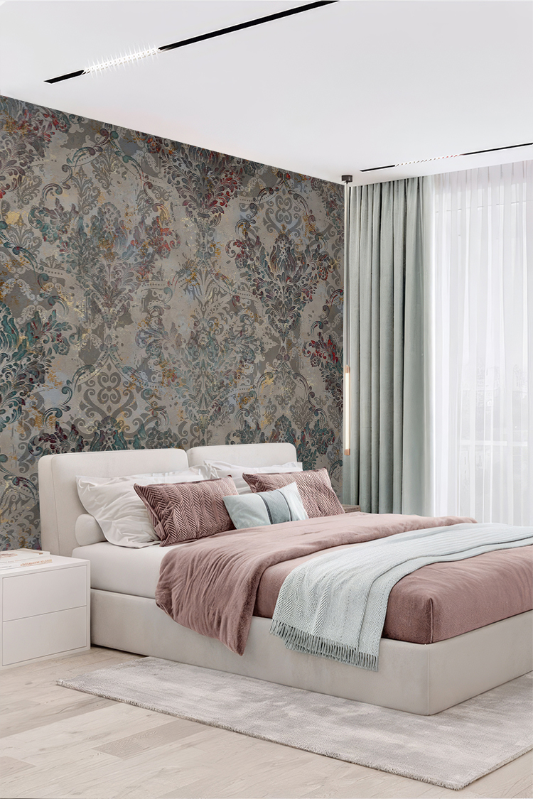 Antik Desenli Duvar Kağıdı - Görsel 3