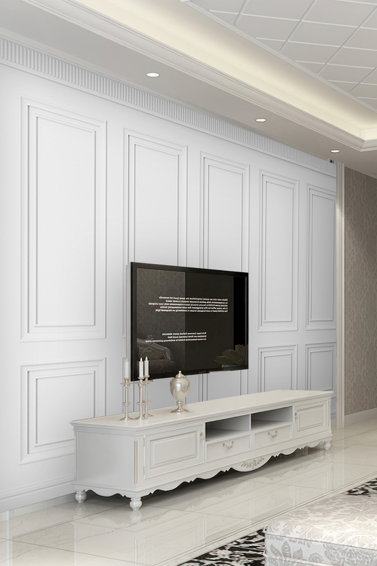 Minimalist Panel Desenli Duvar Kağıdı