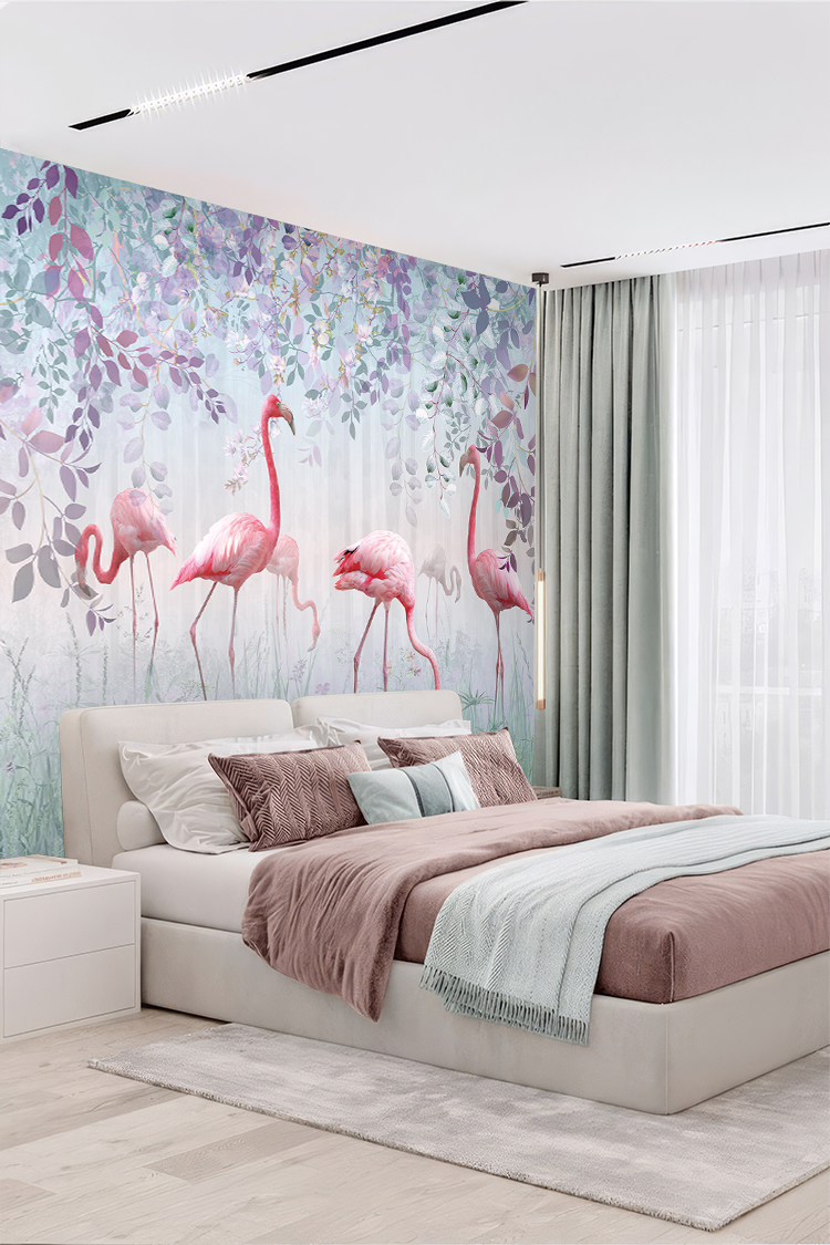 Flamingolarla Duvar Kağıdı