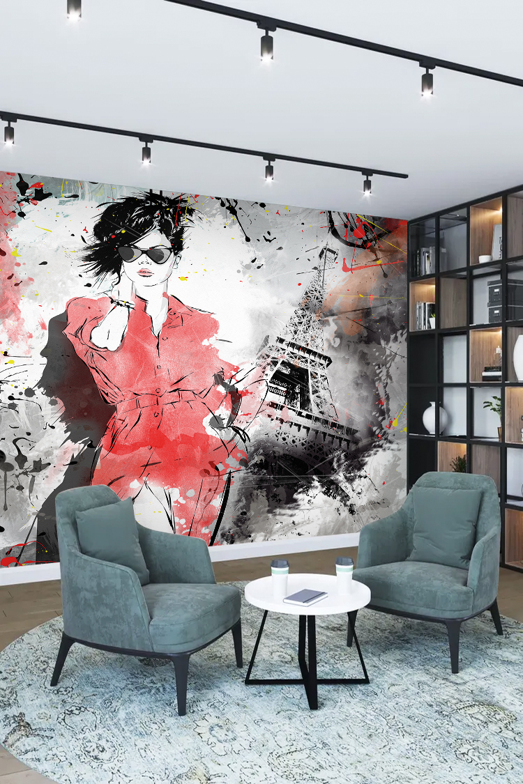 Paris Moda Duvar Kağıdı - Görsel 2