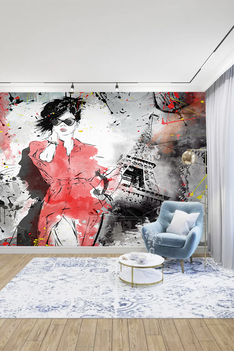 Paris Moda Duvar Kağıdı - Görsel 3