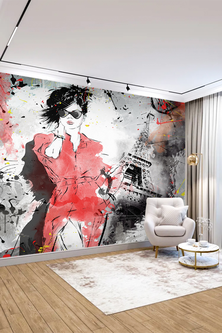 Paris Moda Duvar Kağıdı - Görsel 4