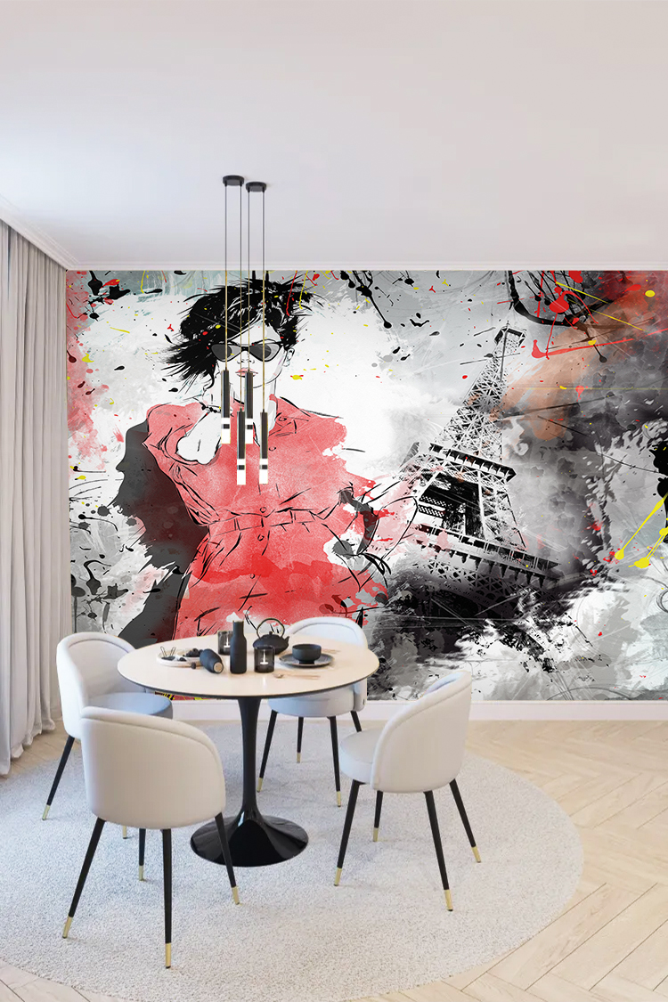 Paris Moda Duvar Kağıdı