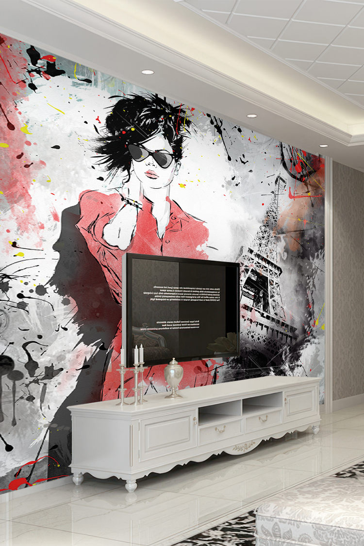 Paris Moda Duvar Kağıdı - Görsel 6