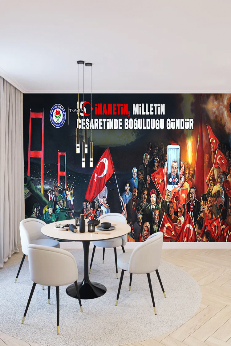 15 Temmuz Demokrasi ve Kahramanlık Duvar Kağıdı - Görsel 5